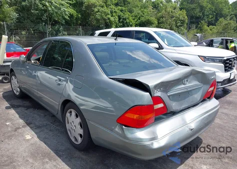 2003 Lexus Ls 430 from USA, damaged, VIN JTHBN30F530106060